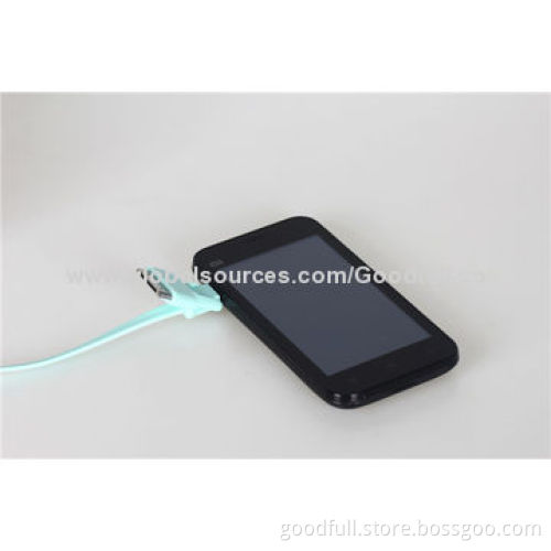 Wholesale 3-in-1 USB Cable for Mini Micro iPhone 4, with 100cm Length, Various Colors Available